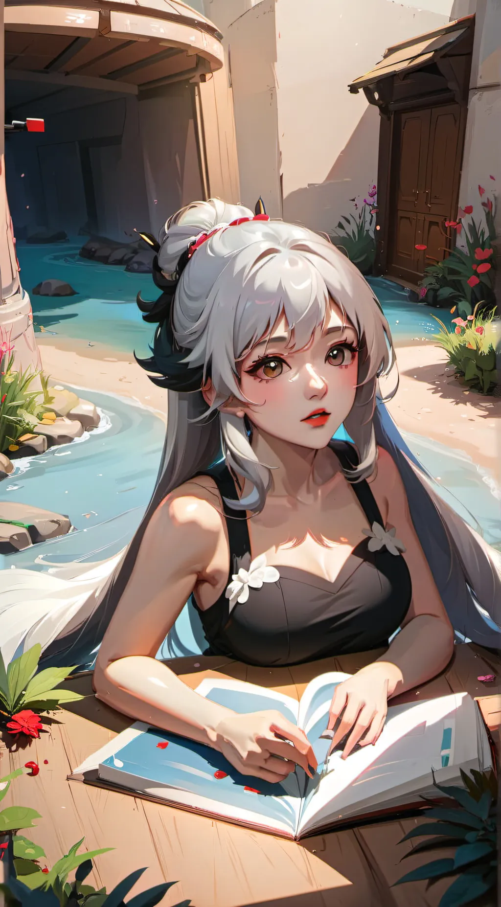 ai character: your mom  background