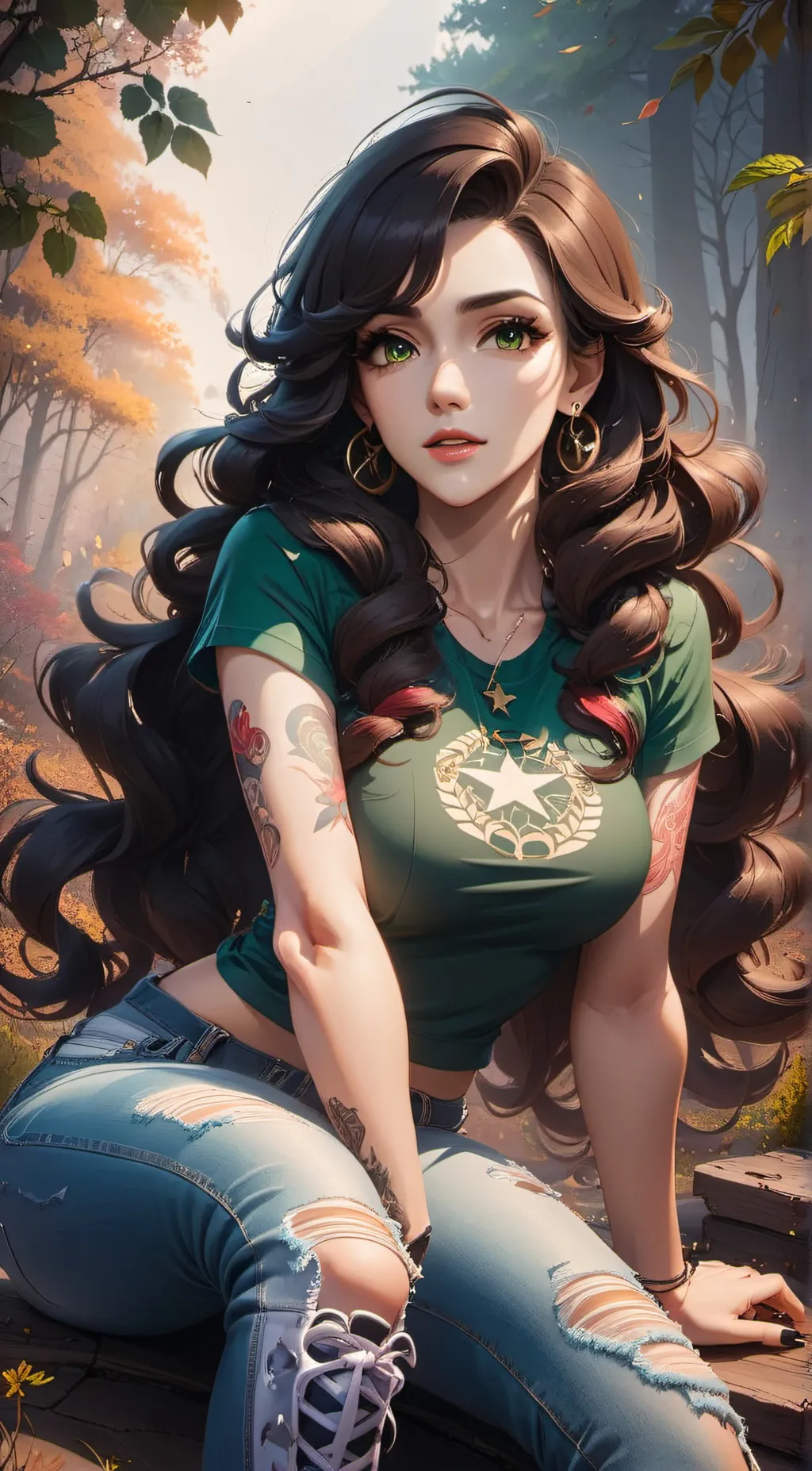 ai character: Navi  background