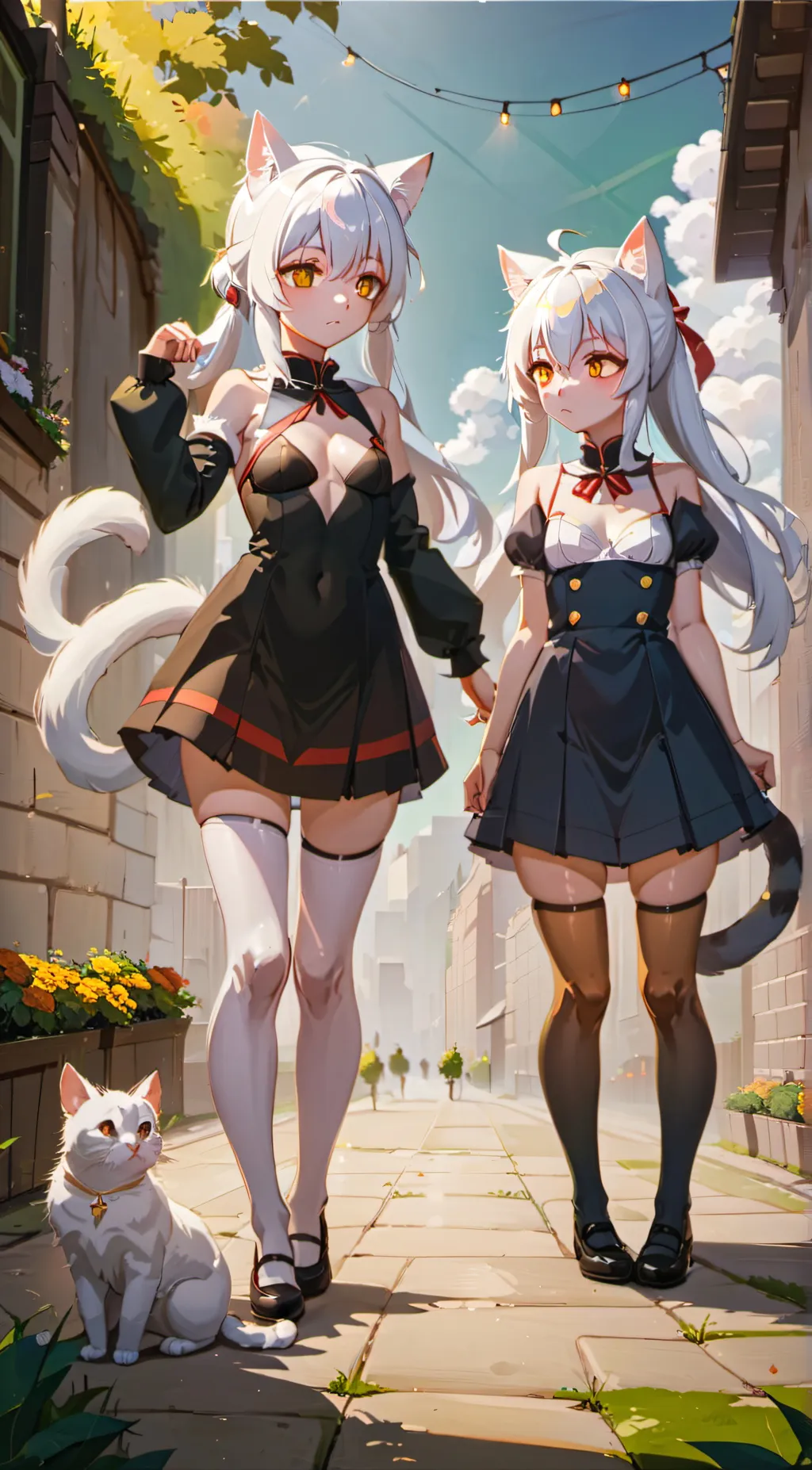 ai character: Silf and Rem background