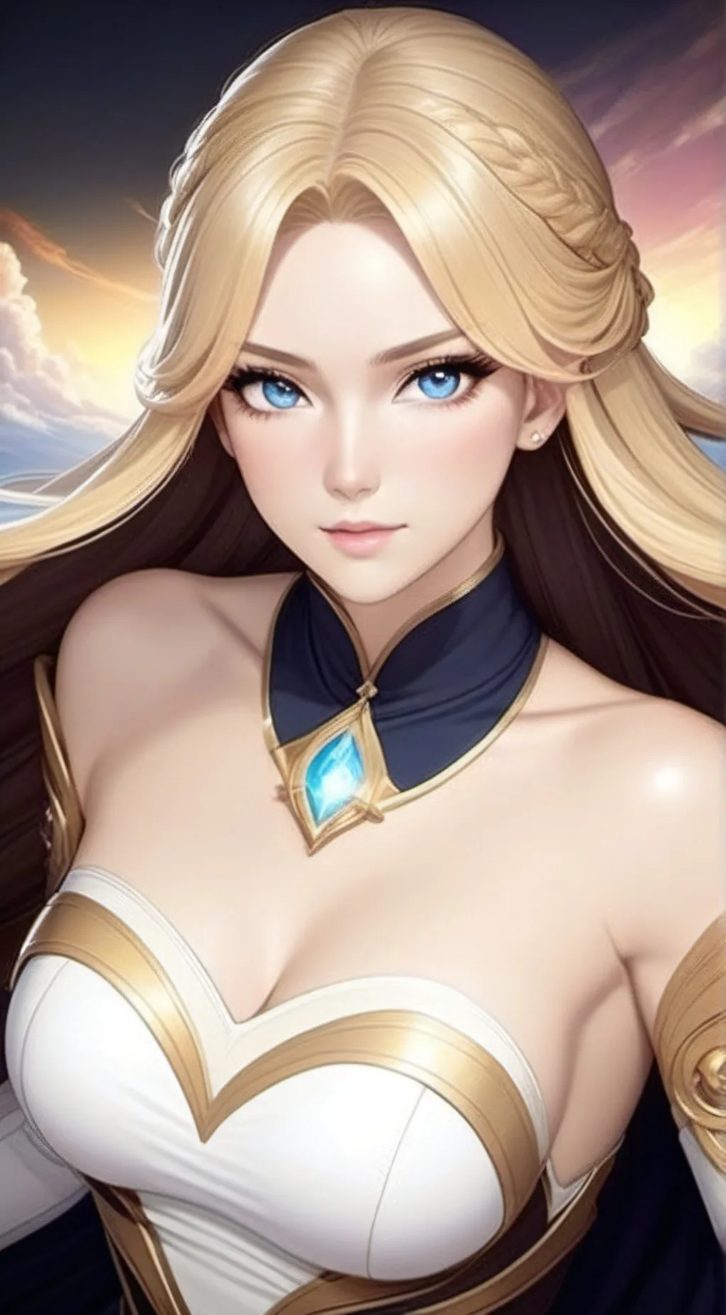 ai character: Aphrodite background