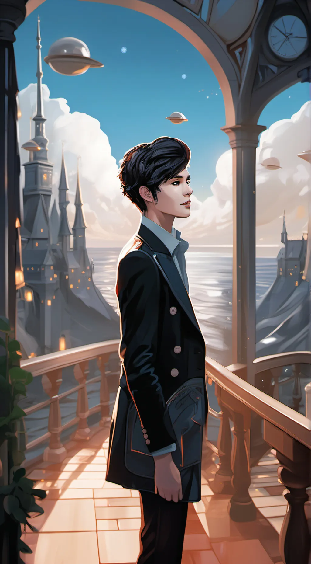 ai character: TEST background