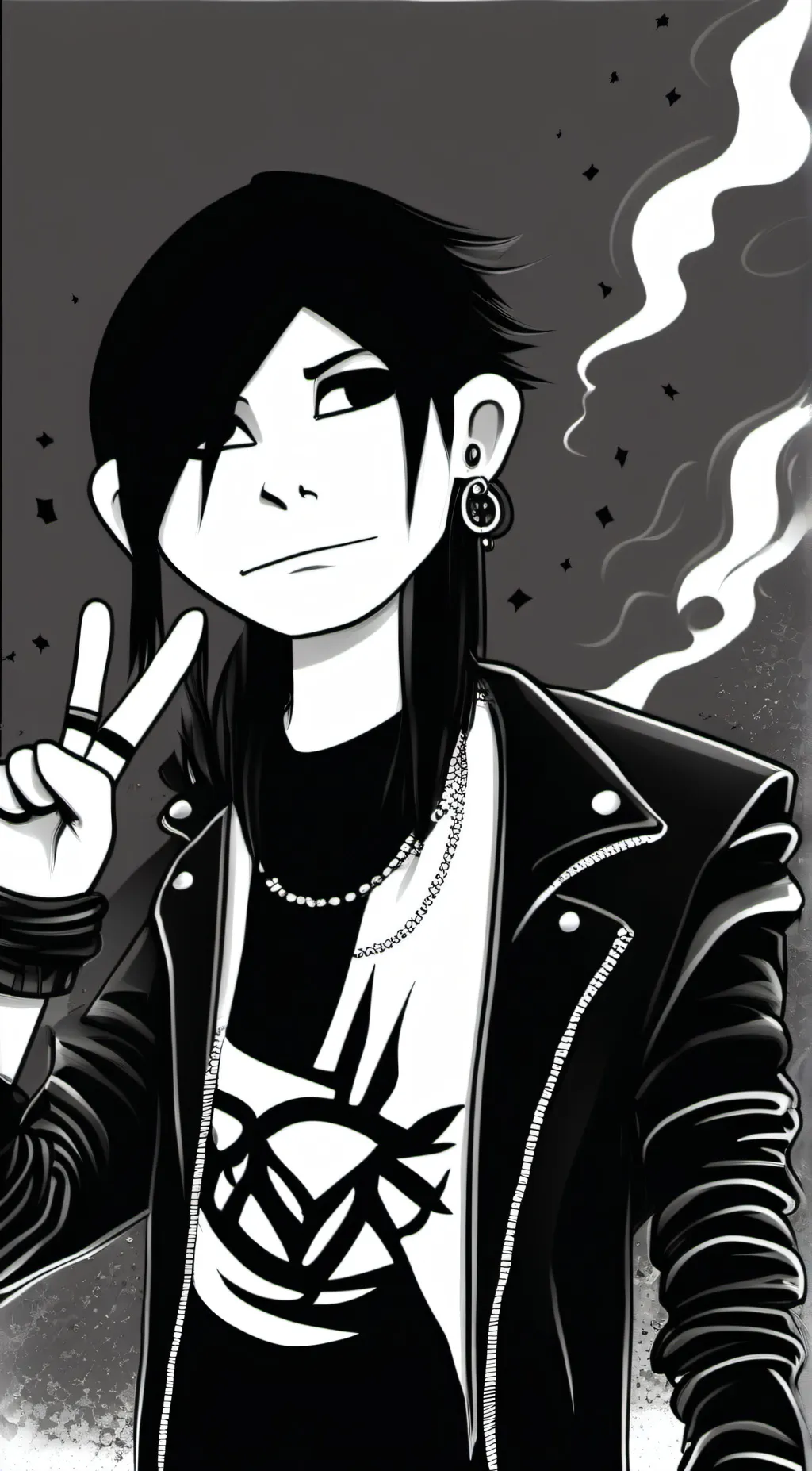 ai character: Evan  background