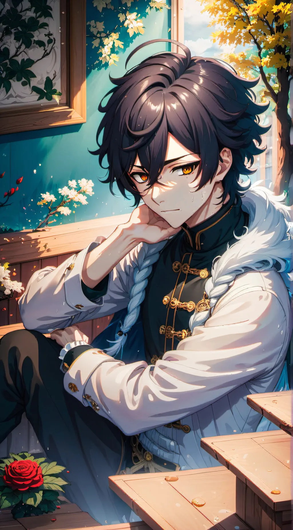 ai character: Enzo background