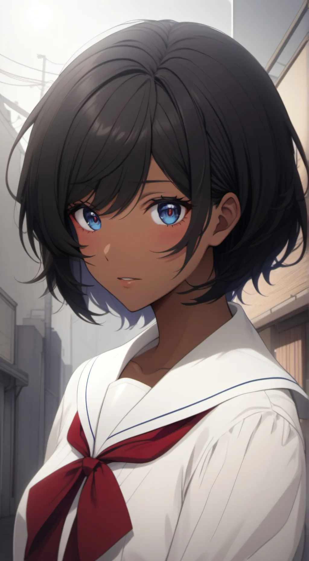 ai character: Luna Muyo background