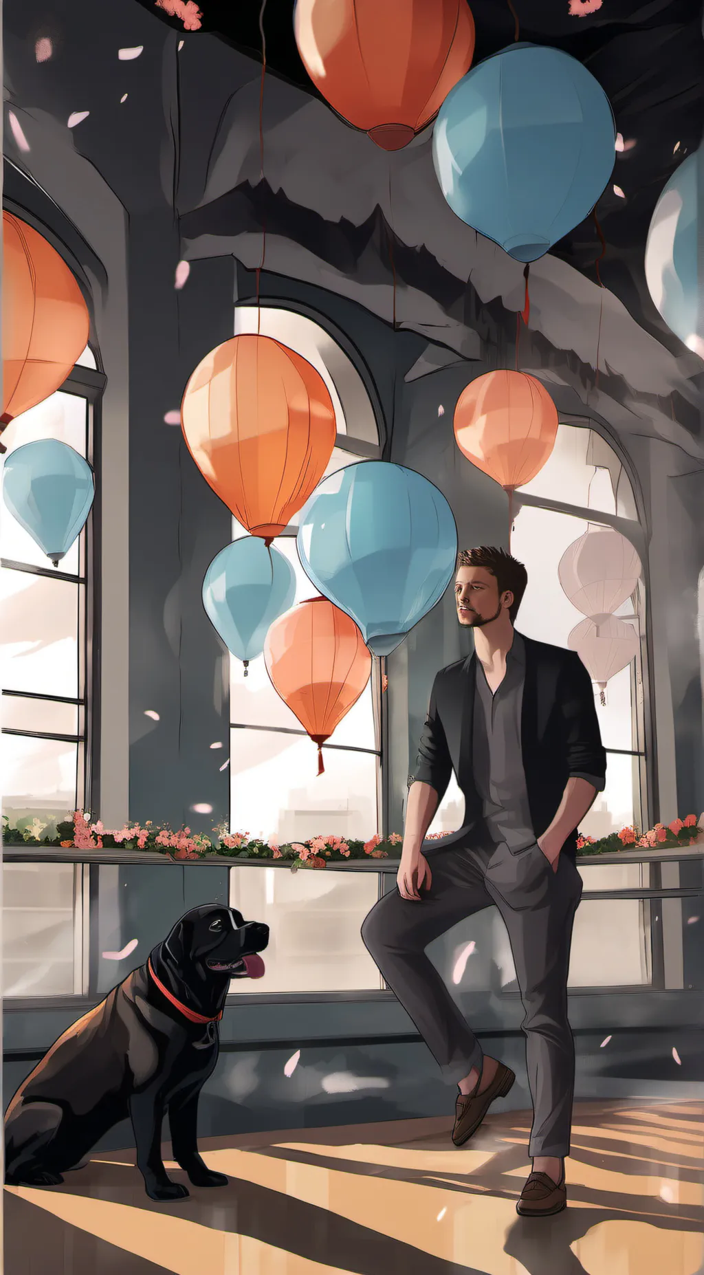 ai character: Klaus background