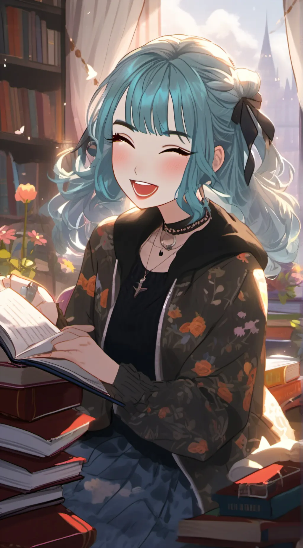 ai character: Emily  background