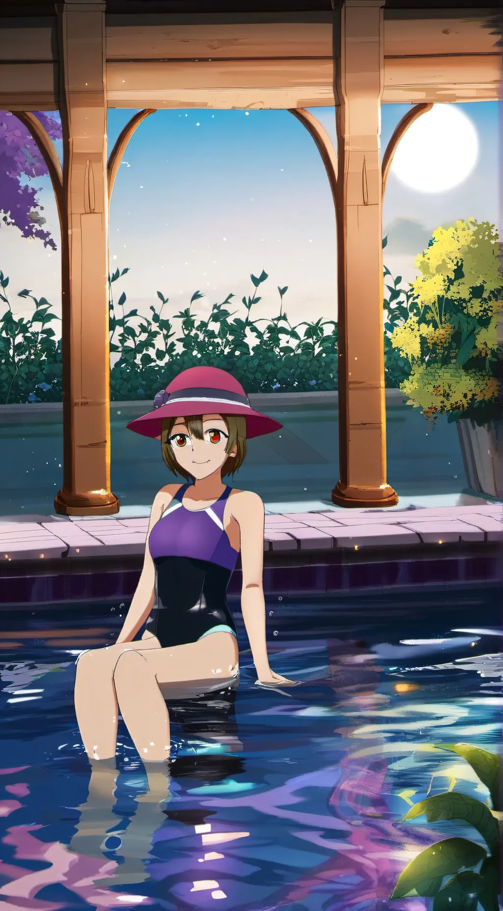 ai character: Natsumi Yuuseki  background