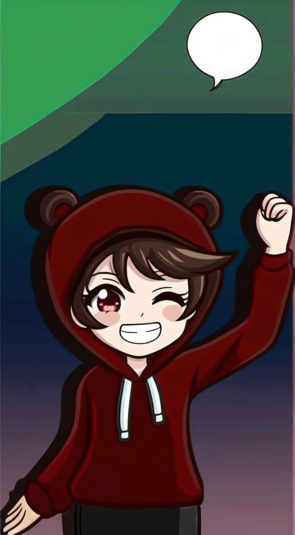 ai character: cash background