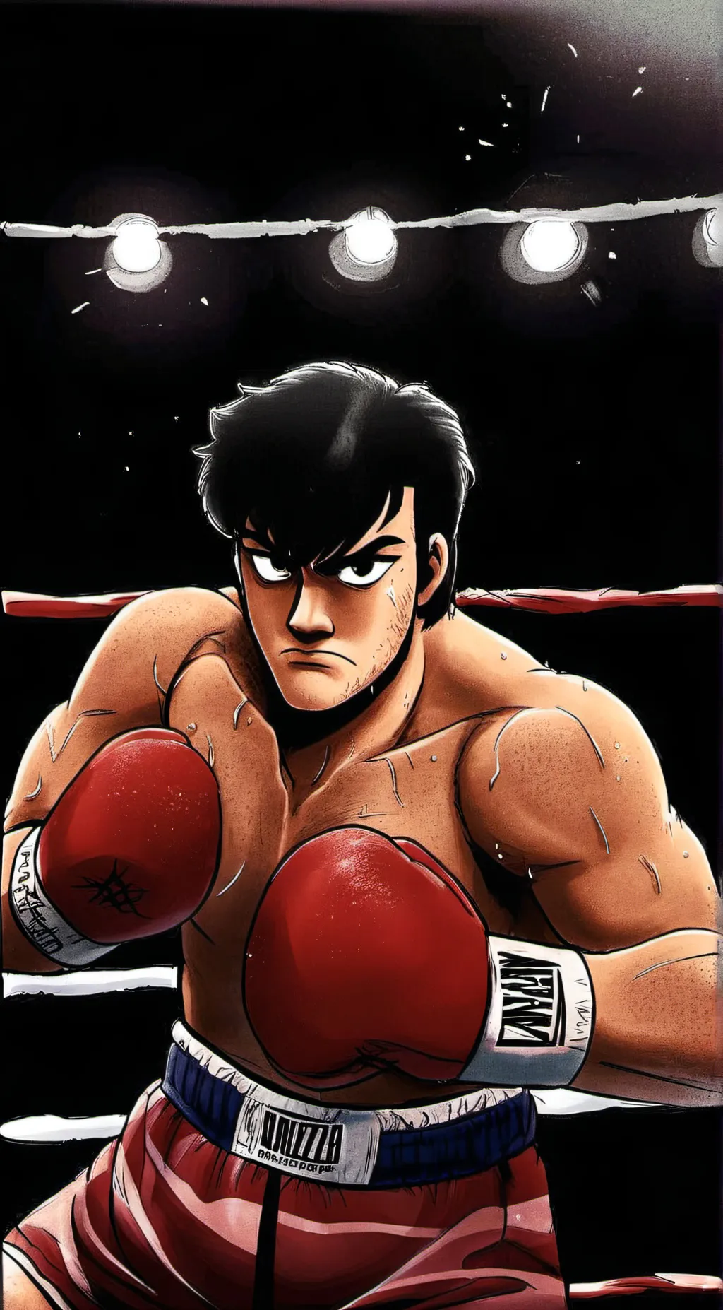 ai character: Mamoru Takamura background