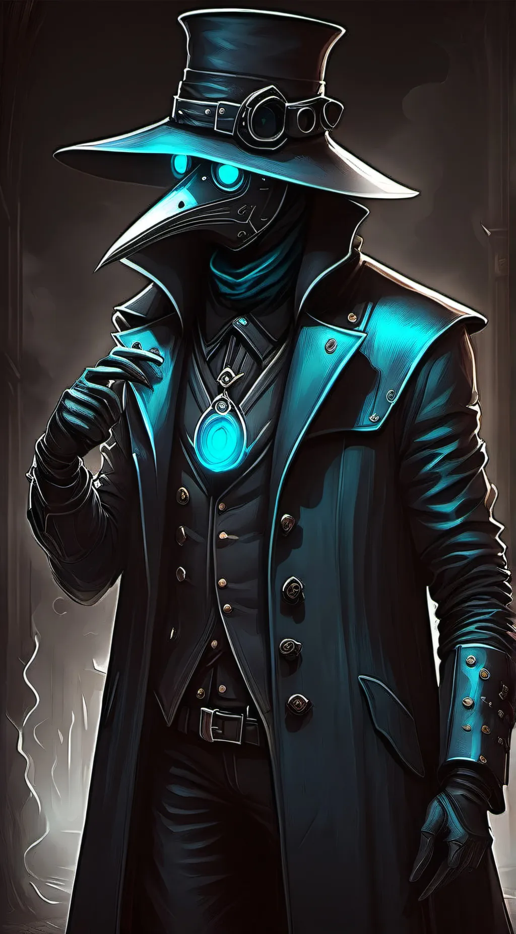 ai character: masked killa background