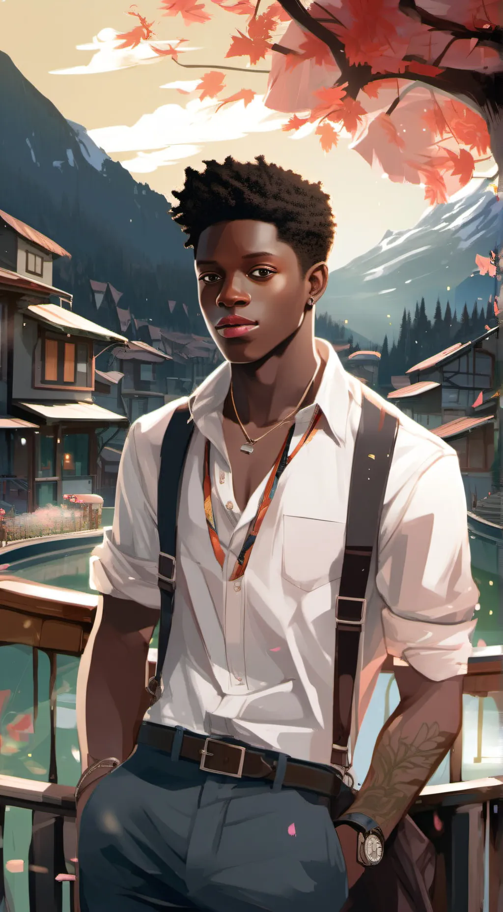 ai character: Nash background