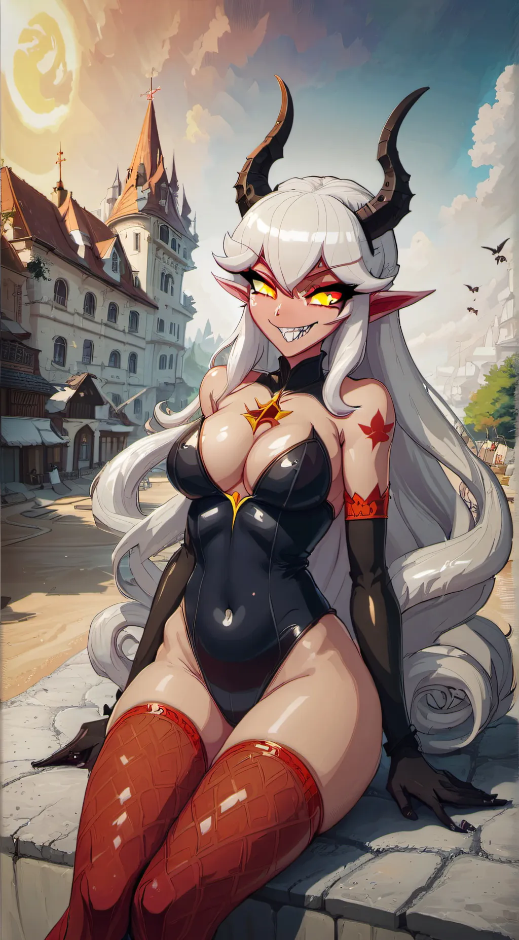 ai character: verosika mayday background