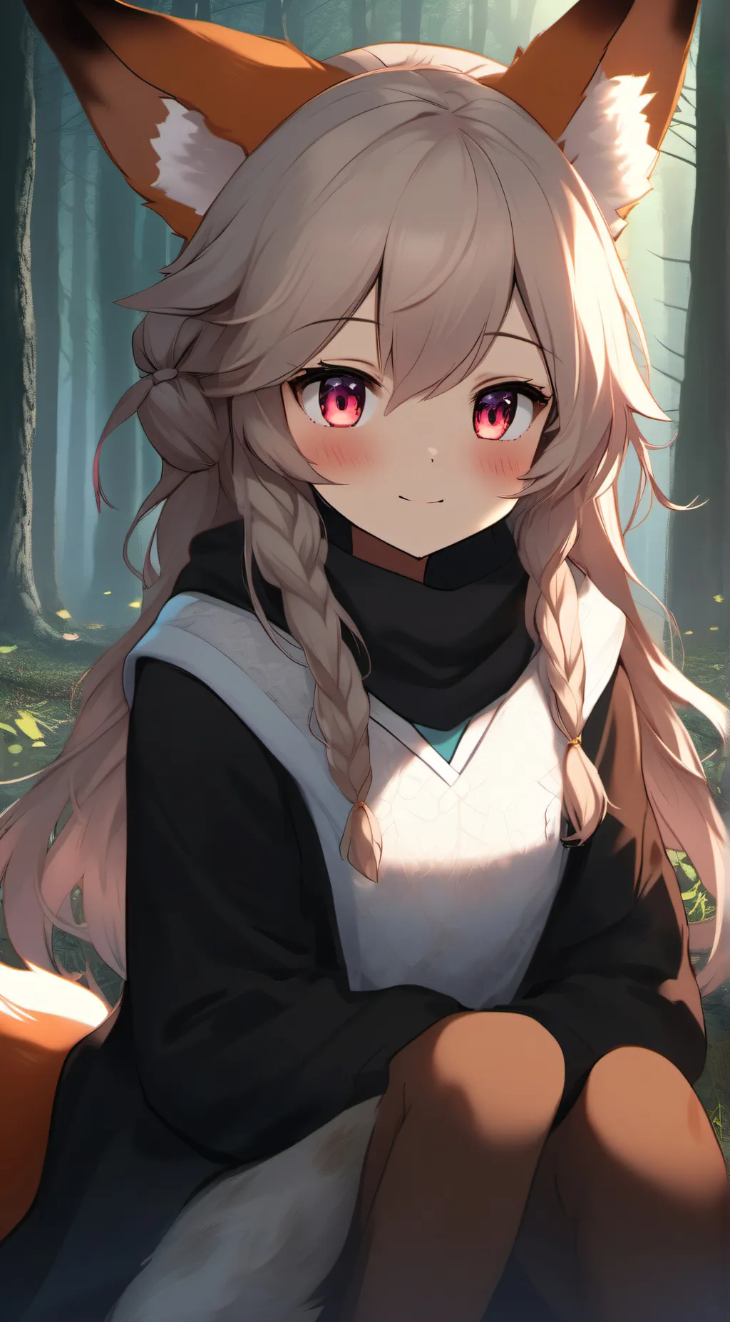 ai character: foxy boo background