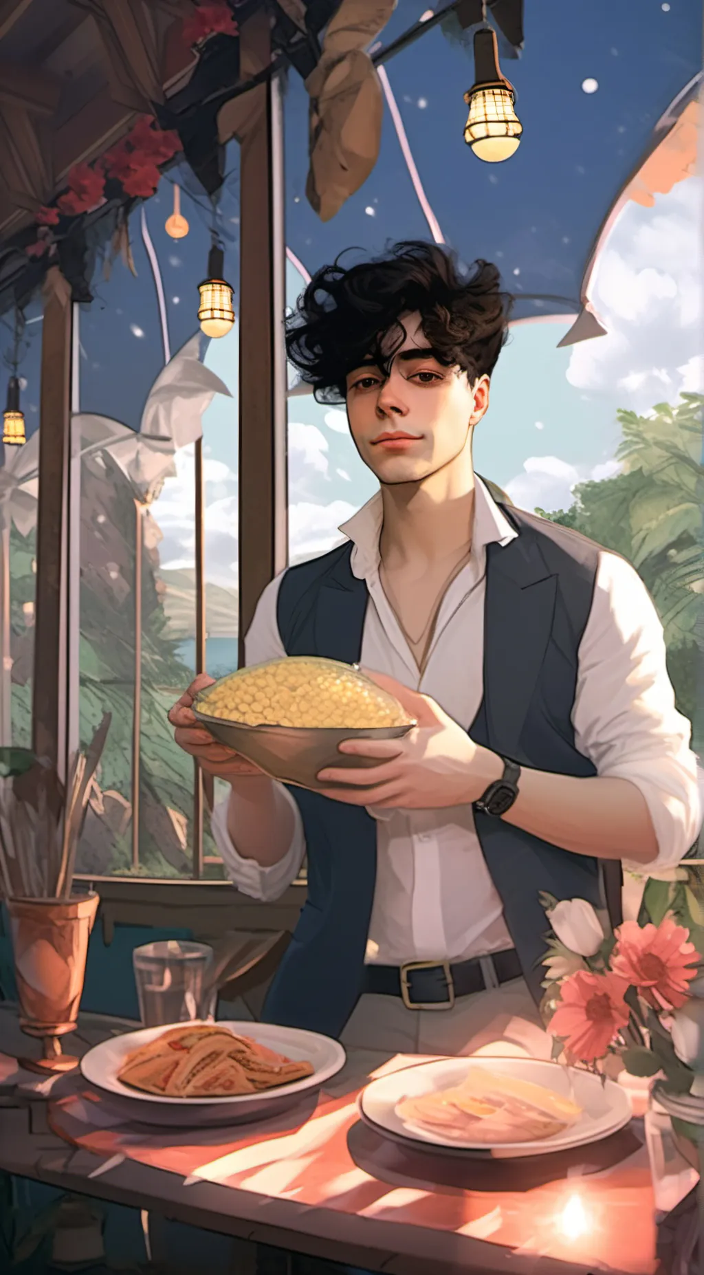 ai character: Benji Krol background