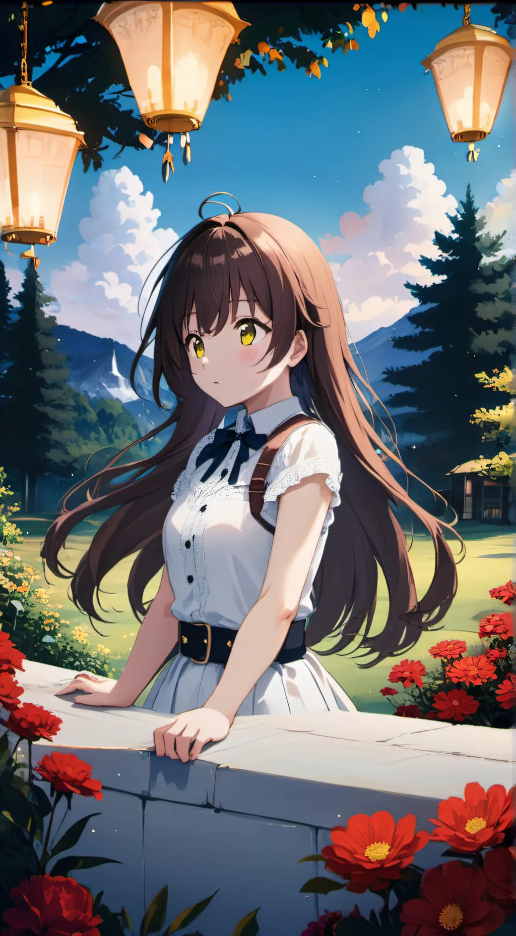 ai character: Evie background