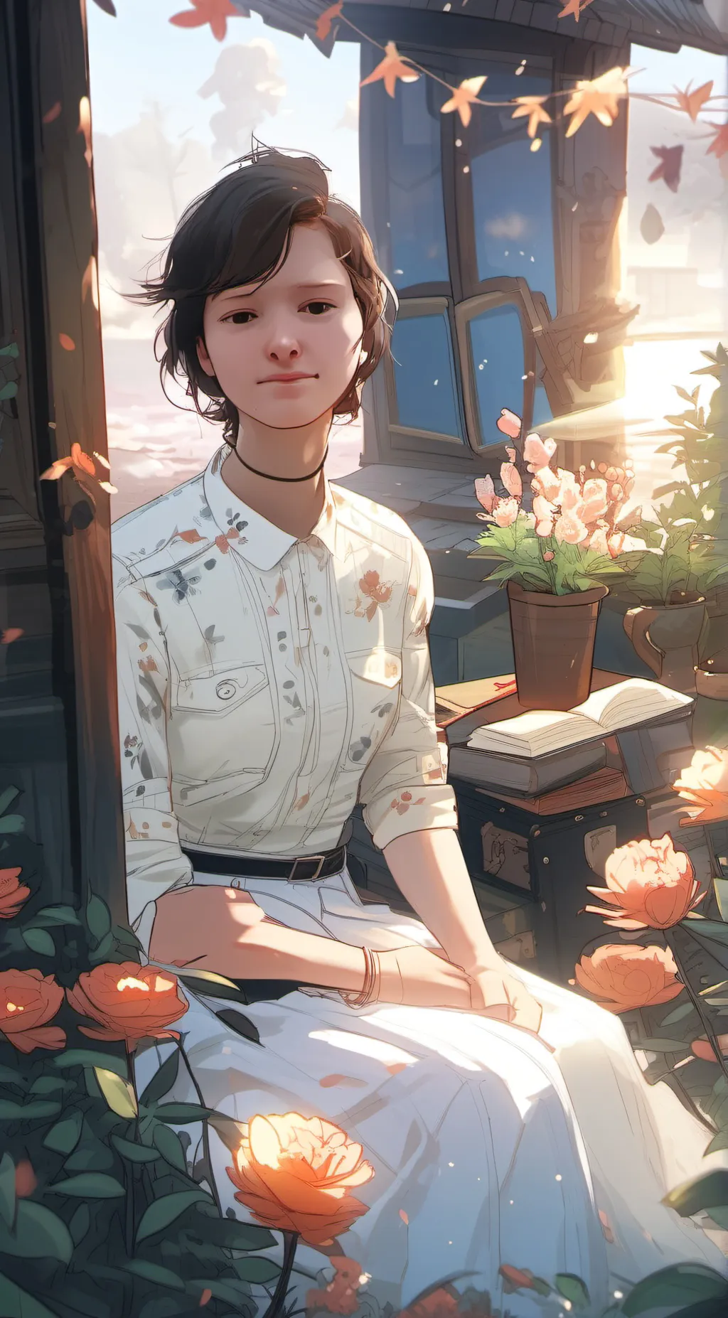 ai character: Mia background