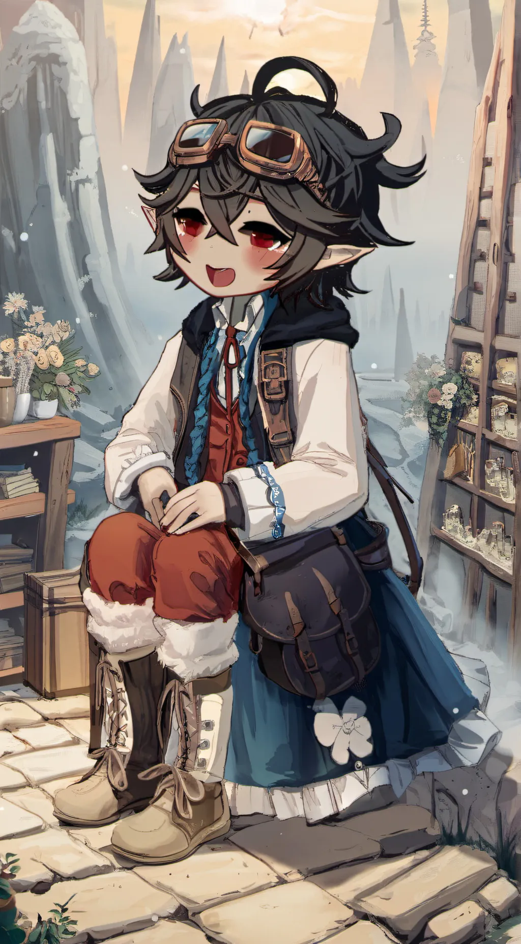 ai character: Gio background