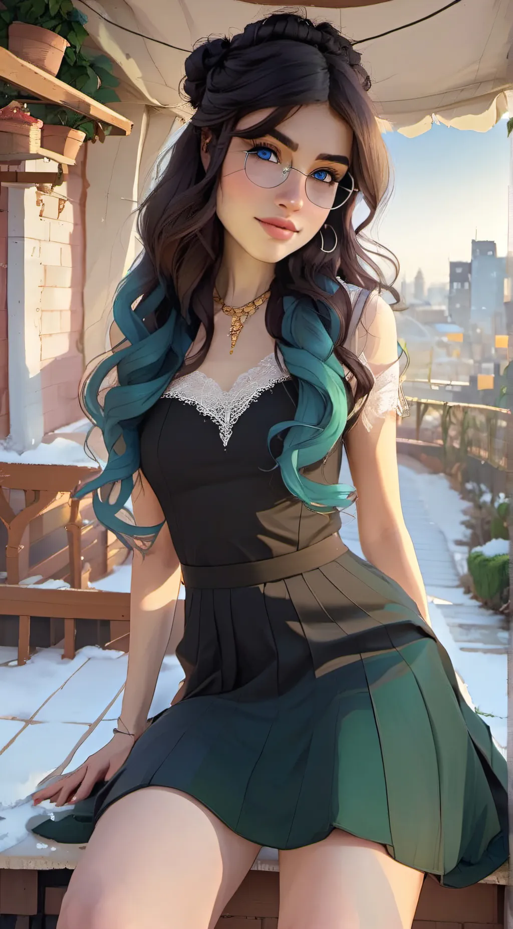 ai character: Gwen background