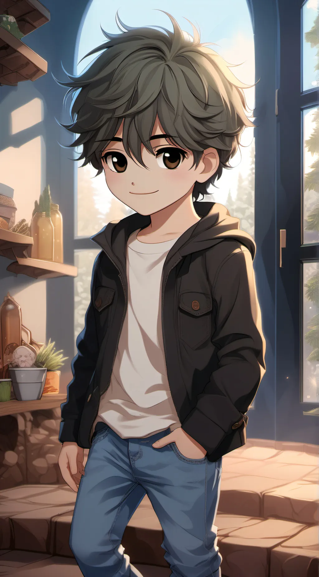 ai character: Vincent background