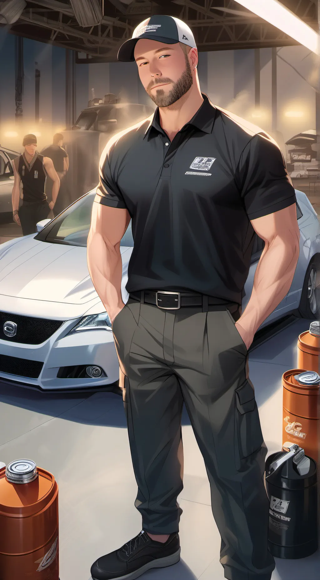 ai character: Pat background