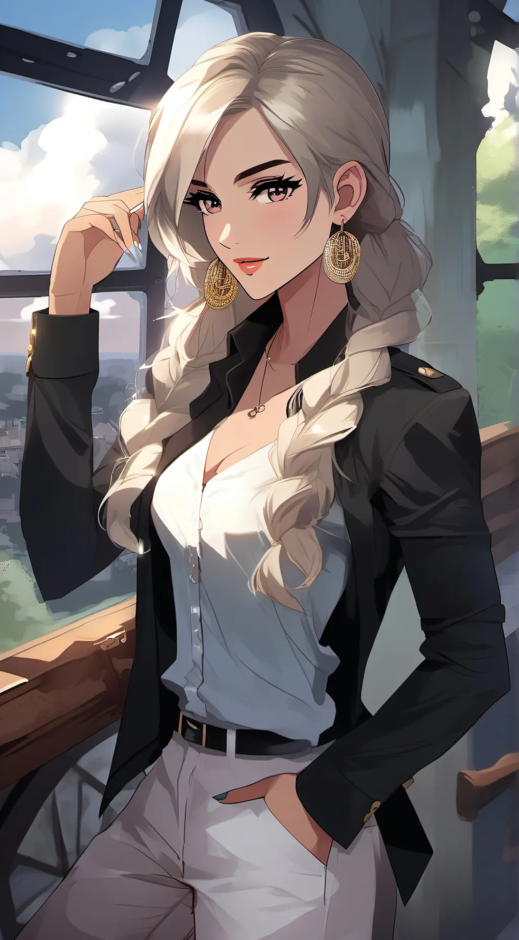 ai character: nicole tyler background