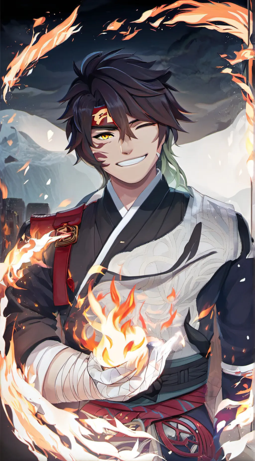 ai character: Kai Smith background