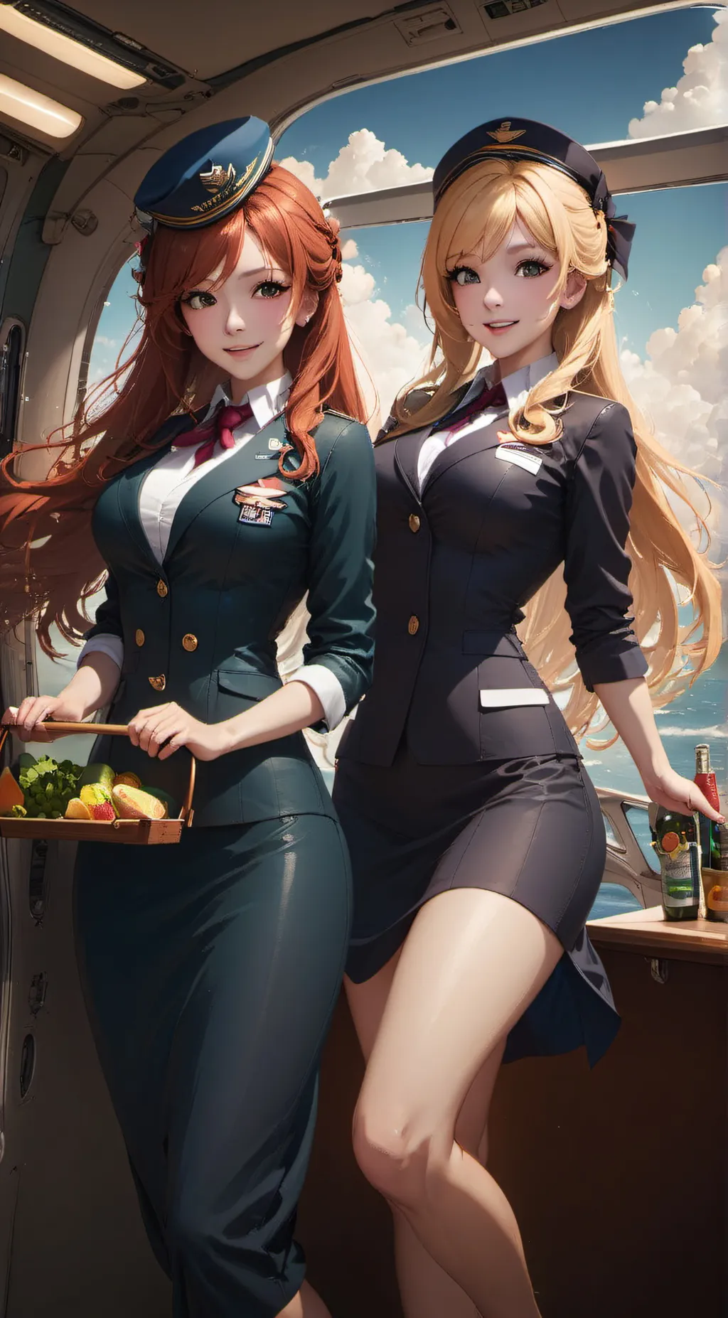 ai character: Reagan and Kennedy background