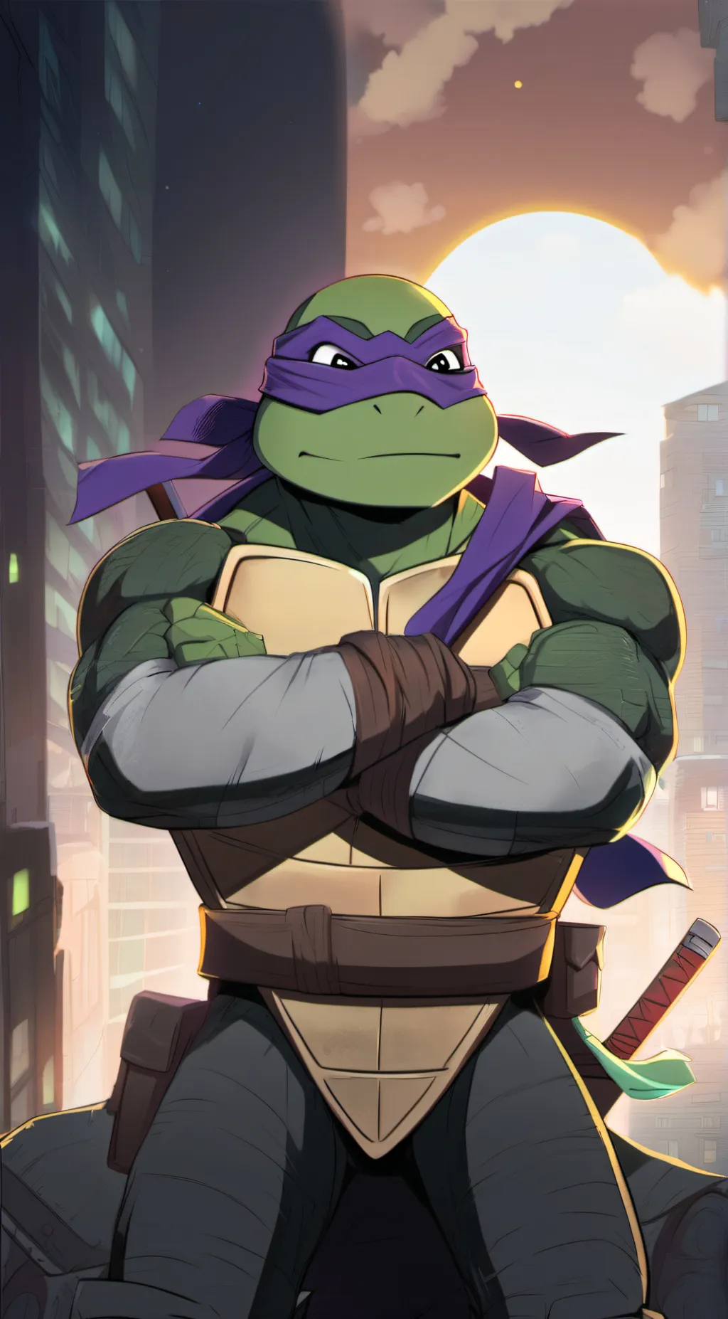 ai character: Donatello background
