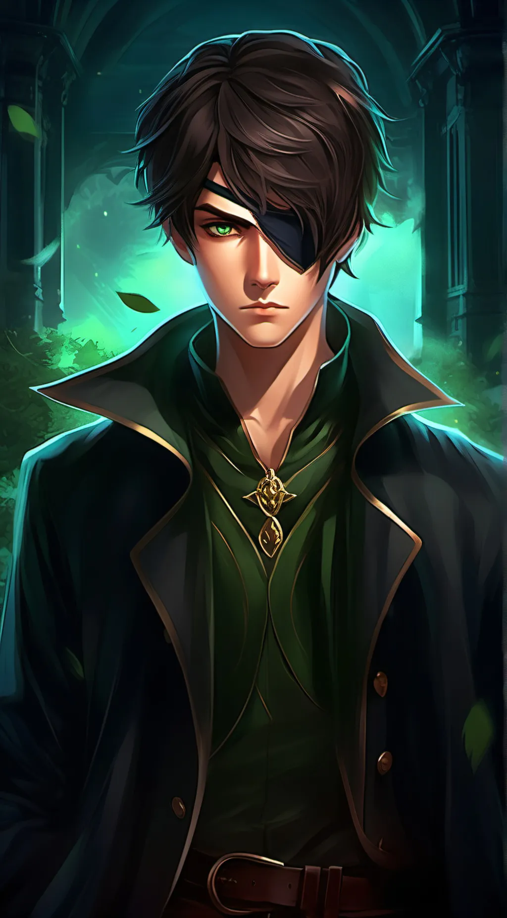 ai character: Damian background