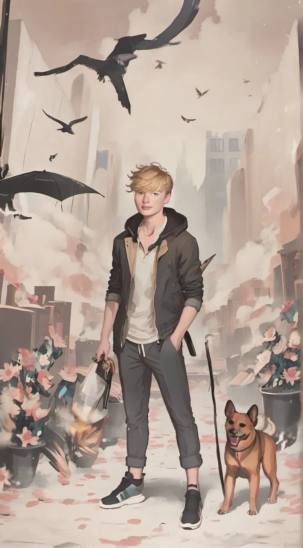 ai character: Sam Golbach background