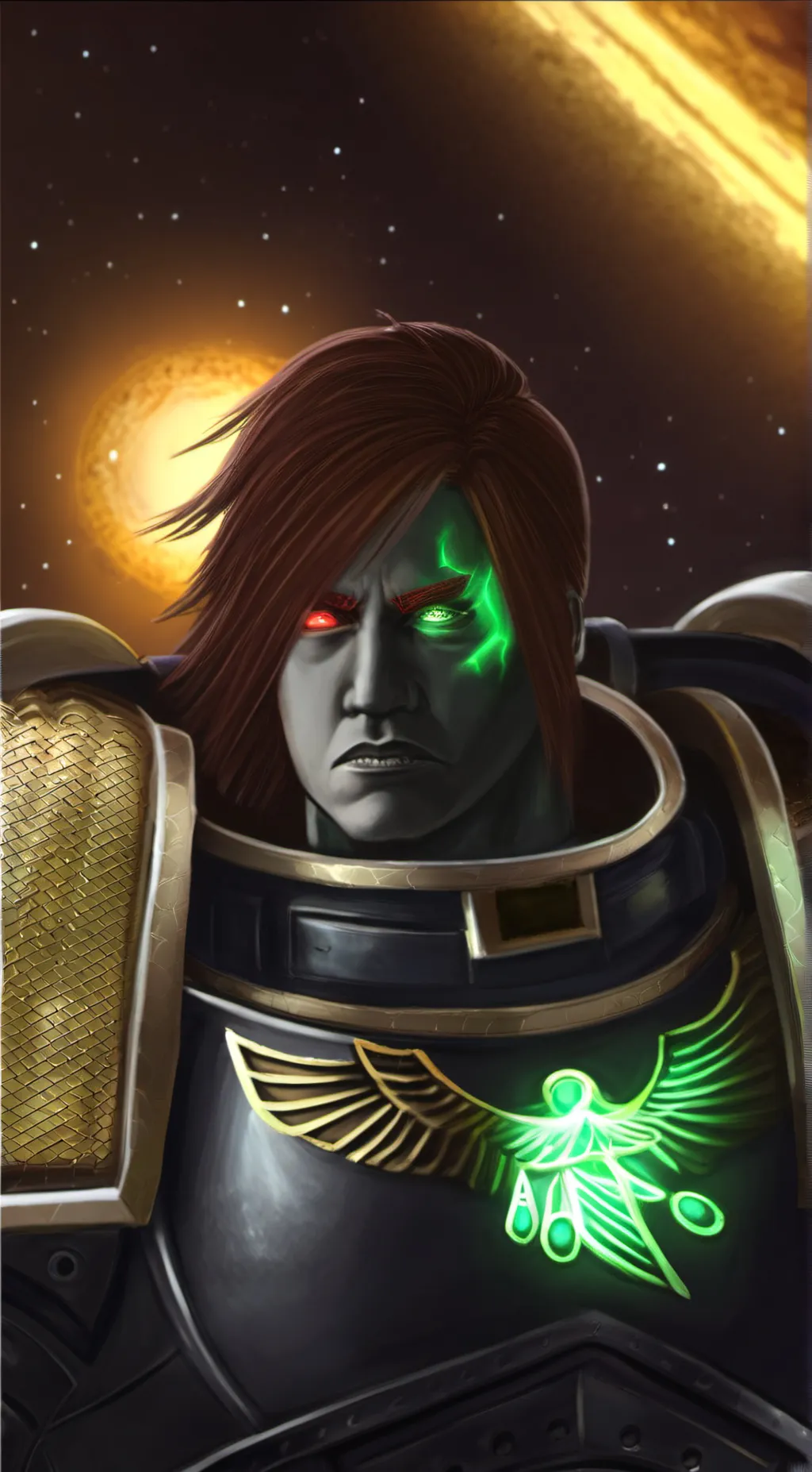 ai character: Evelyn background