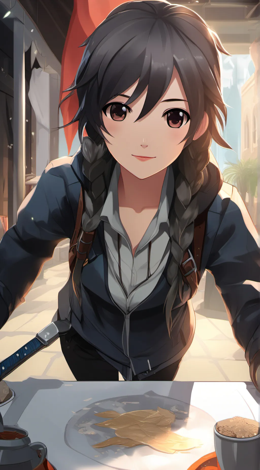 ai character: Miss Duerr background