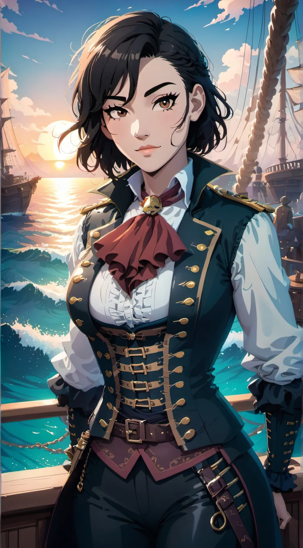 ai character: Hasumi Nakama background