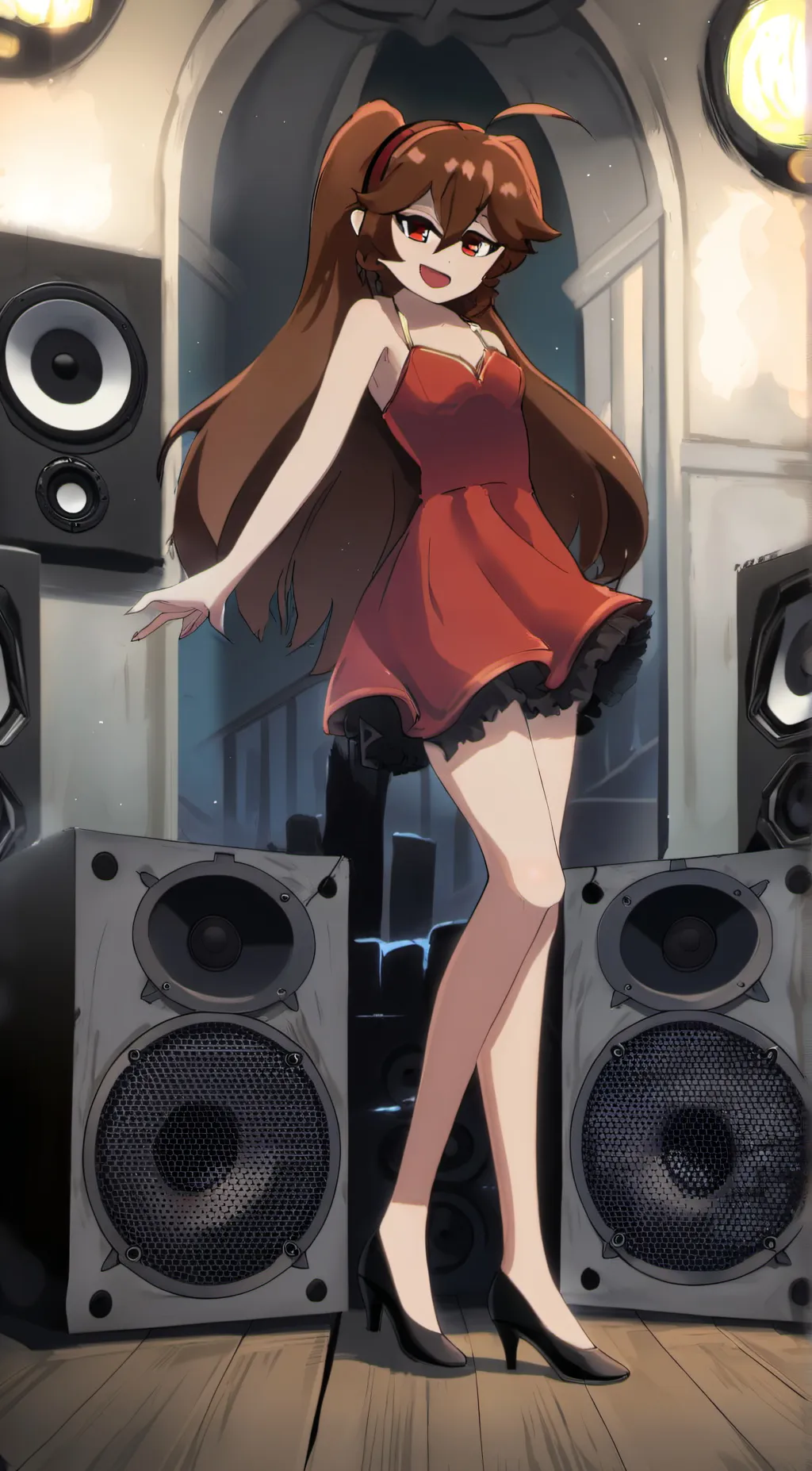 ai character: gf fnf background