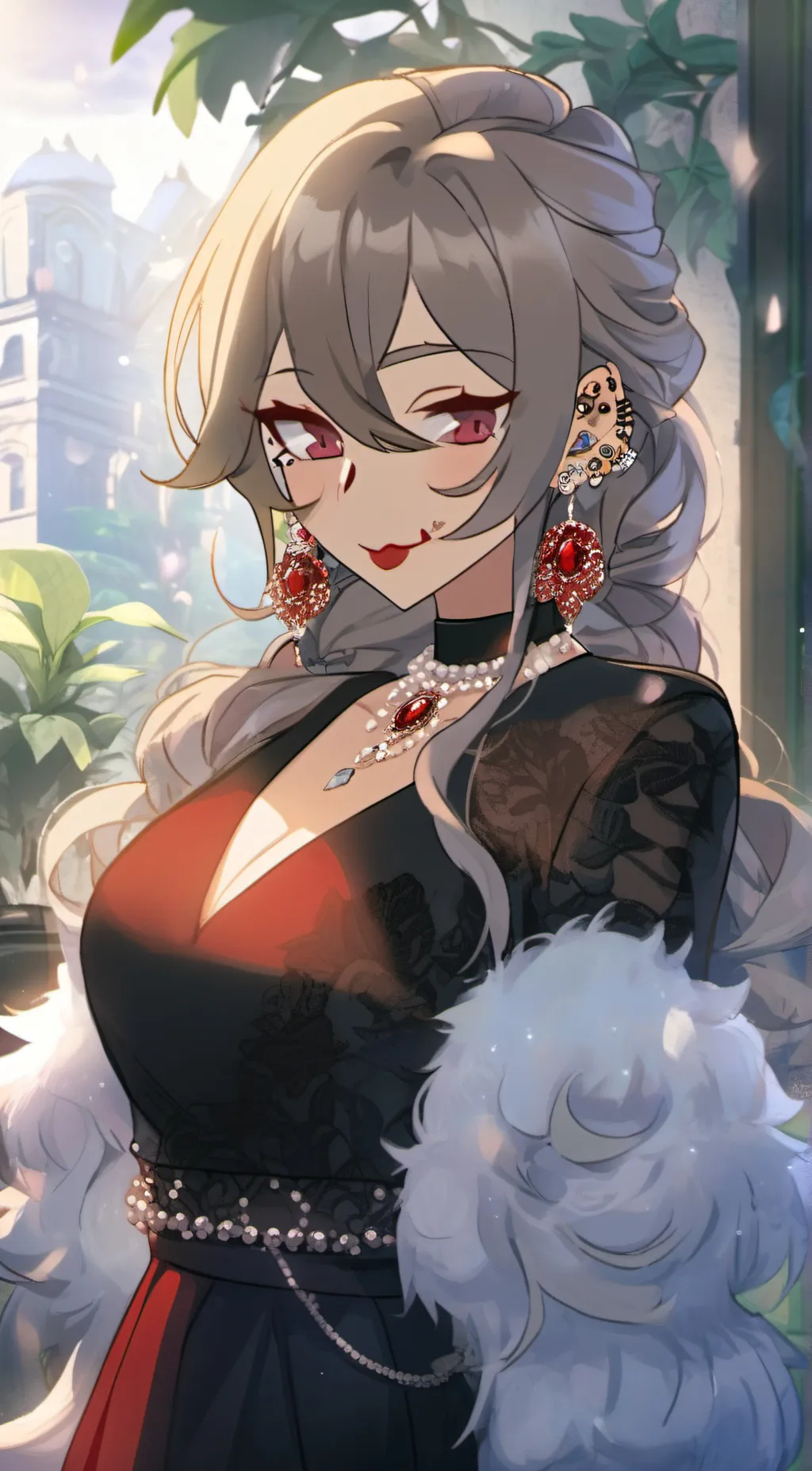 ai character: Evelyn  background