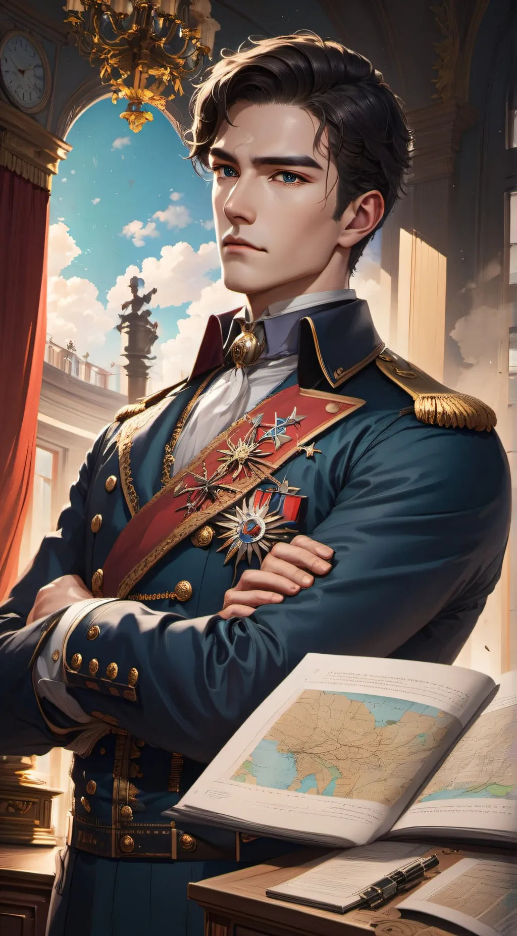 ai character: Leonard background