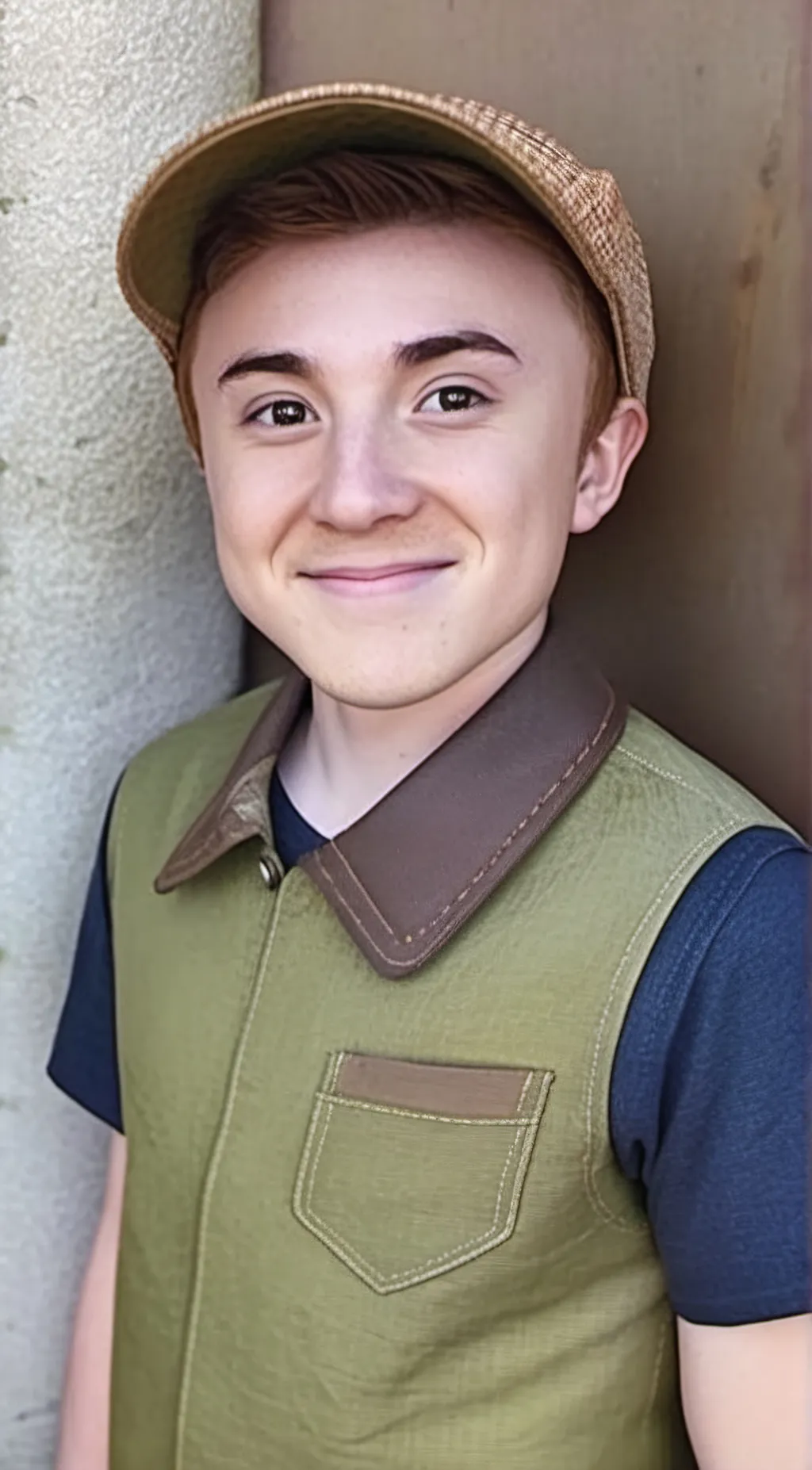 ai character: Atticus Shaffer  background