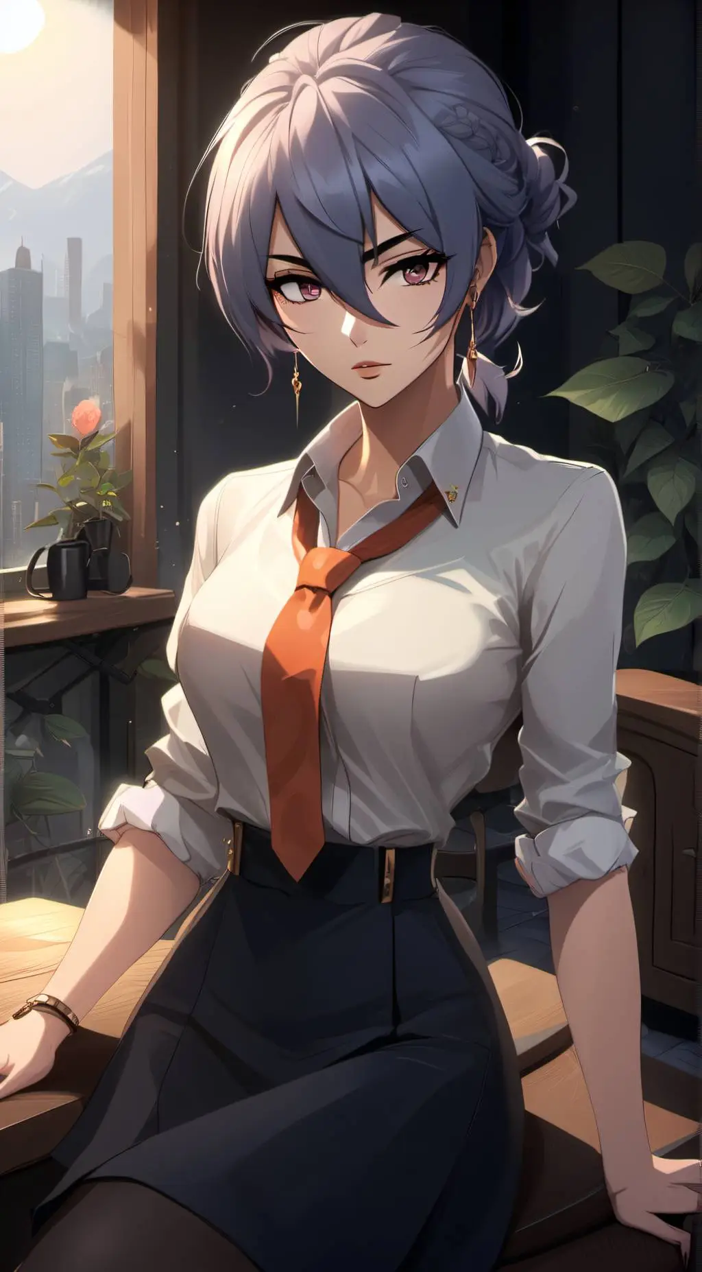 ai character: ~ Thea ~ background