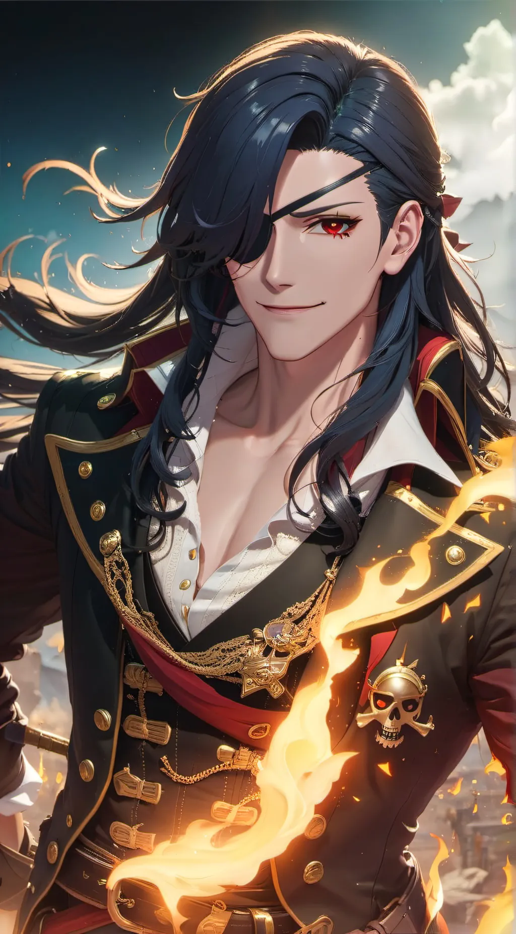 ai character: Makiso Shinzi background