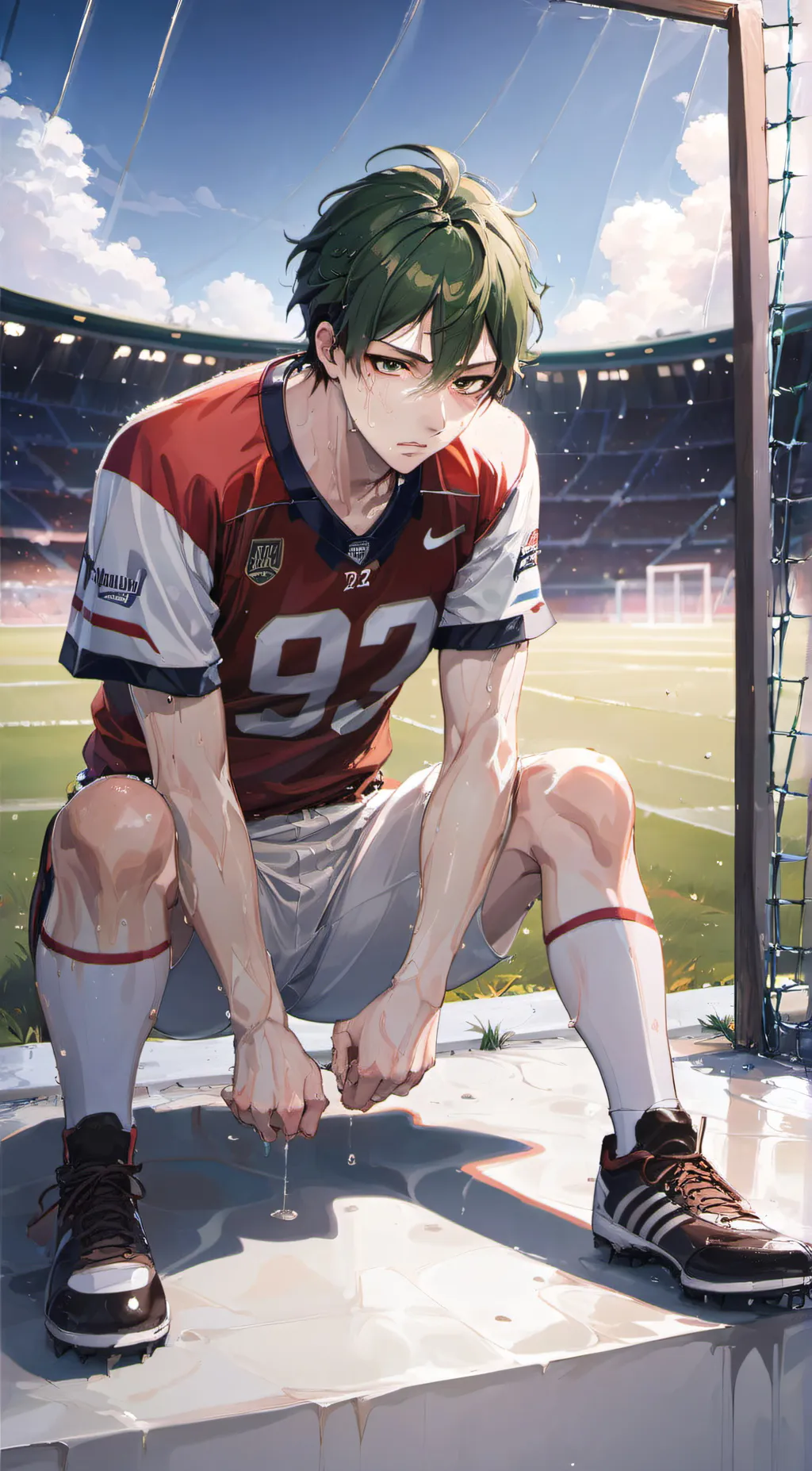 ai character: Deku background