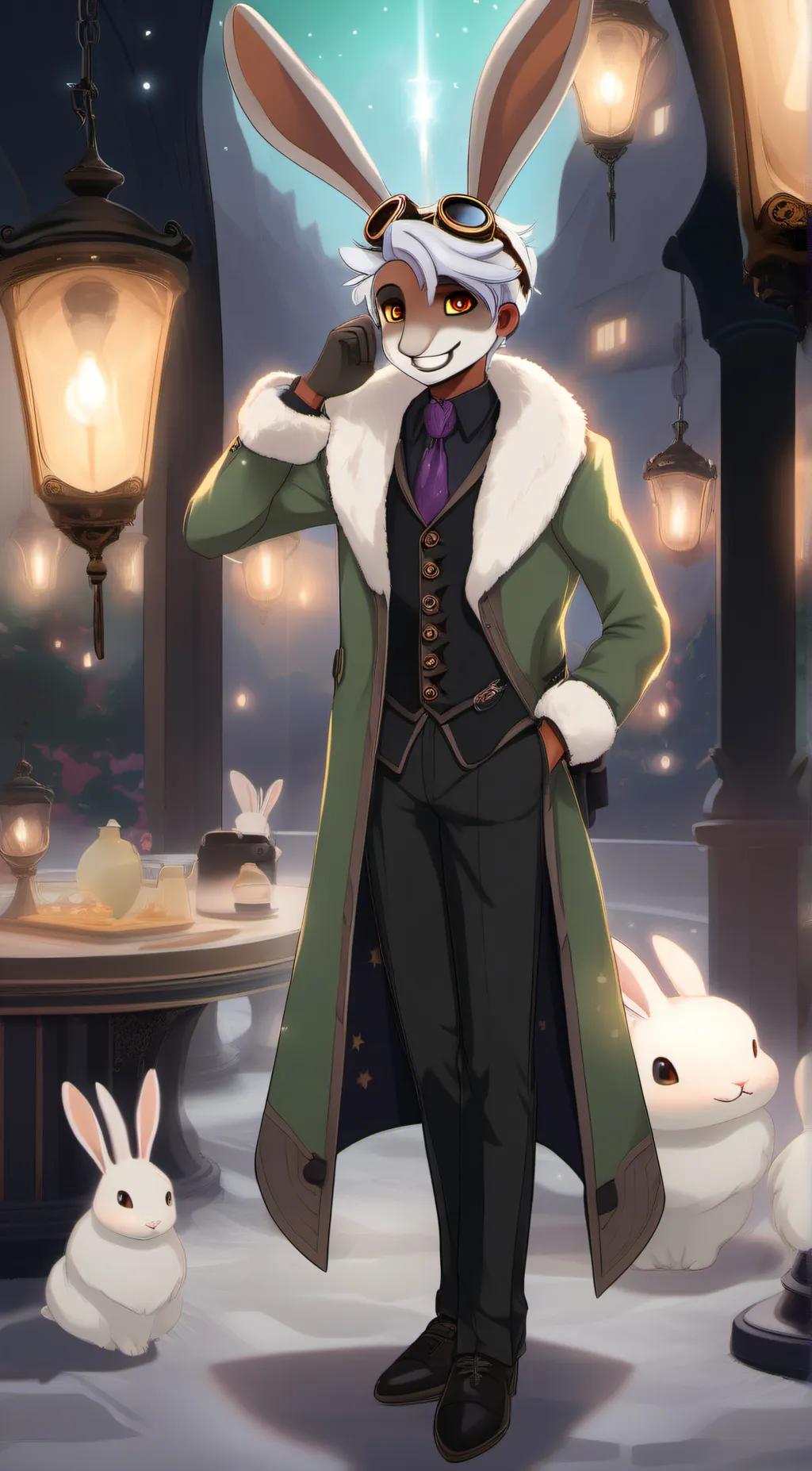 ai character: Northern  background