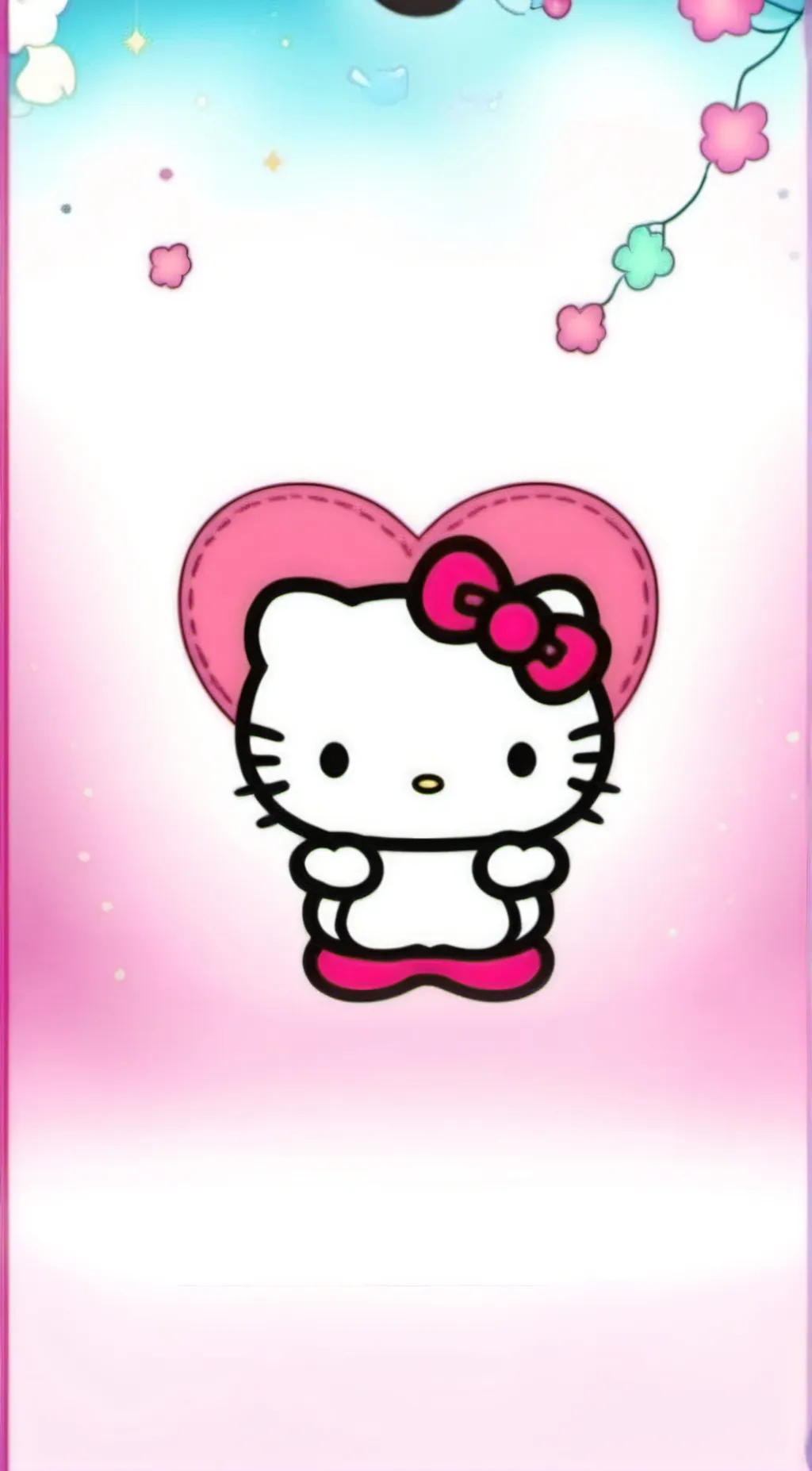 ai character: Hello kitty background