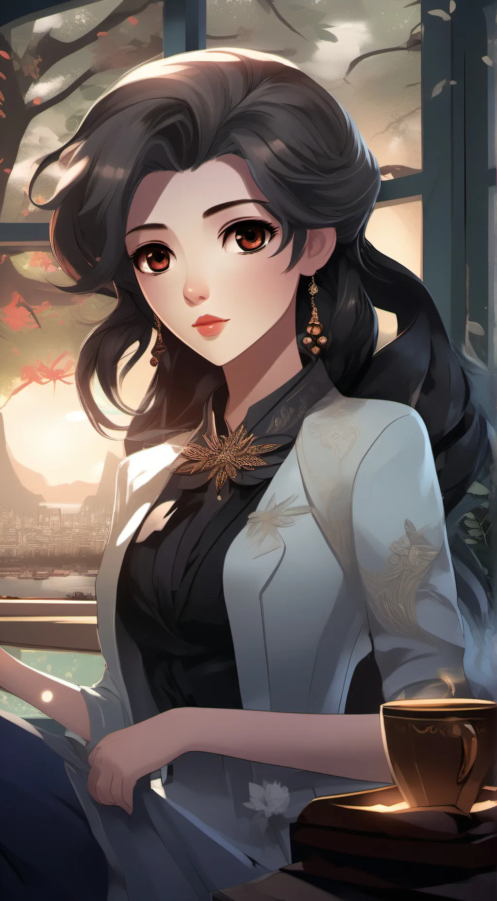 ai character: He background