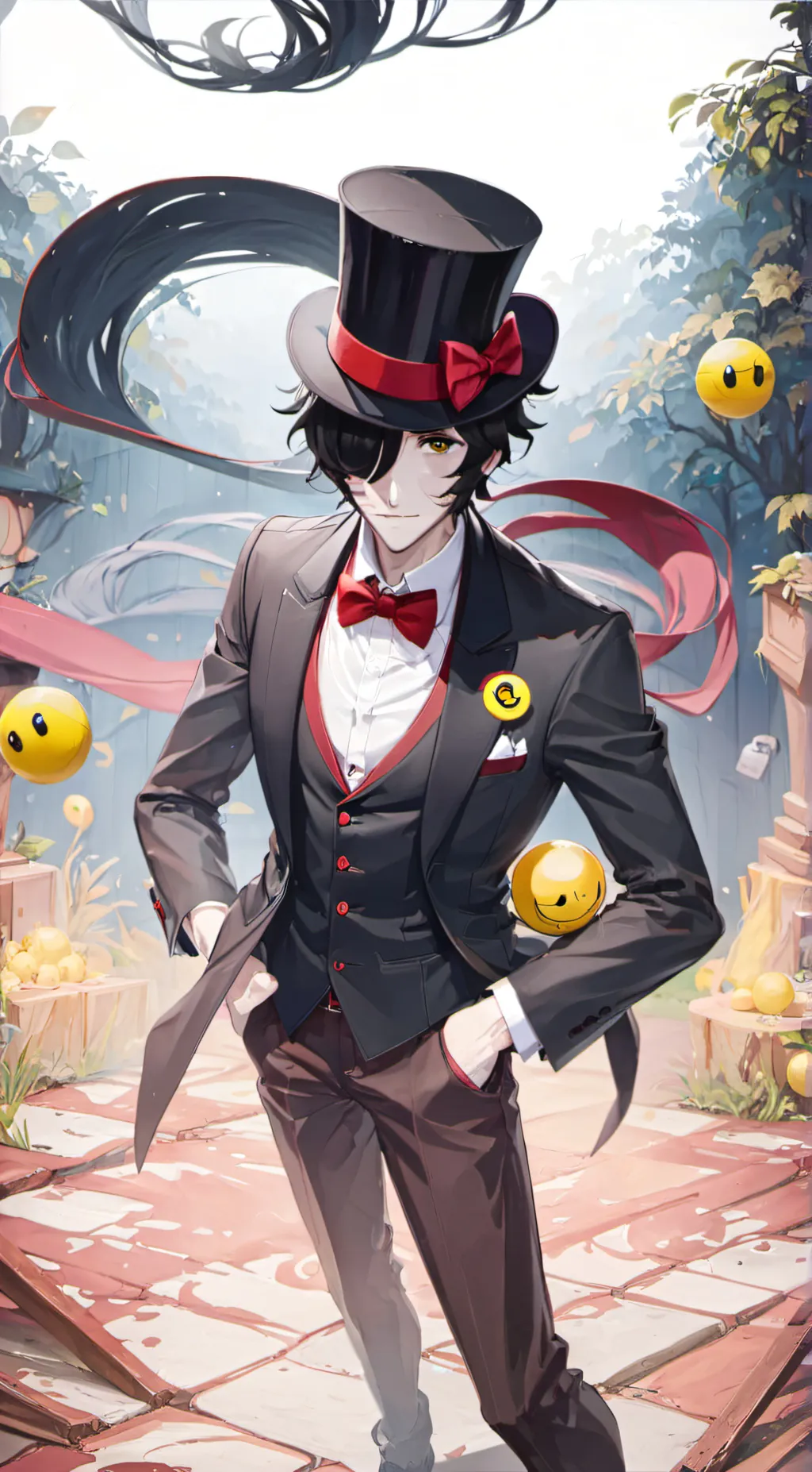 ai character: Inky S. background