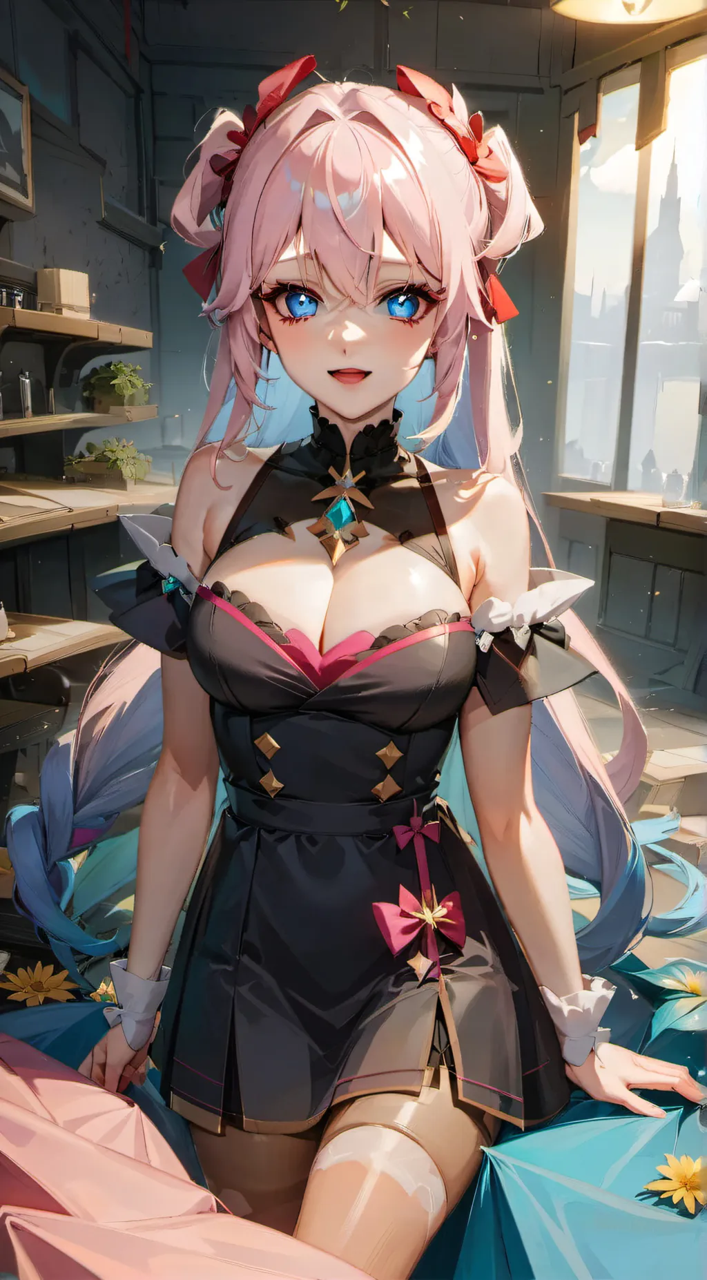 ai character: Kylie background