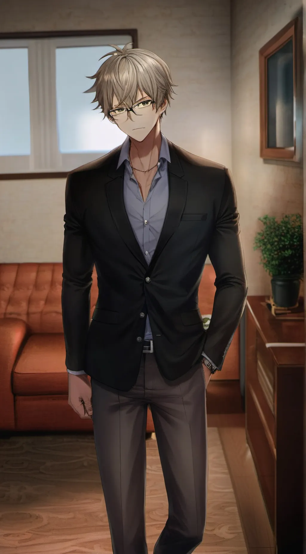 ai character: Zack background