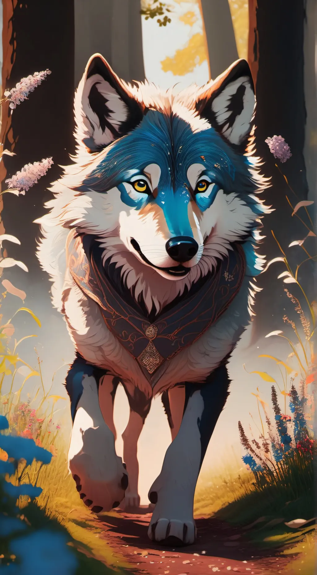 ai character: Star, Maxin&Marine background