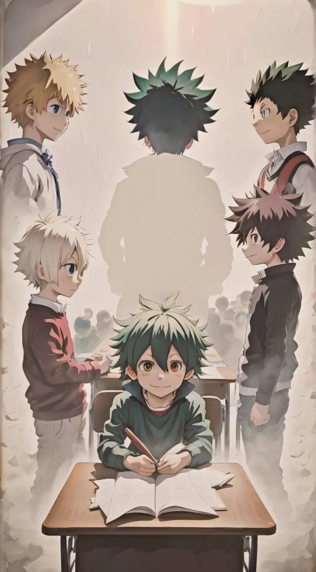 ai character: Class 1-A background