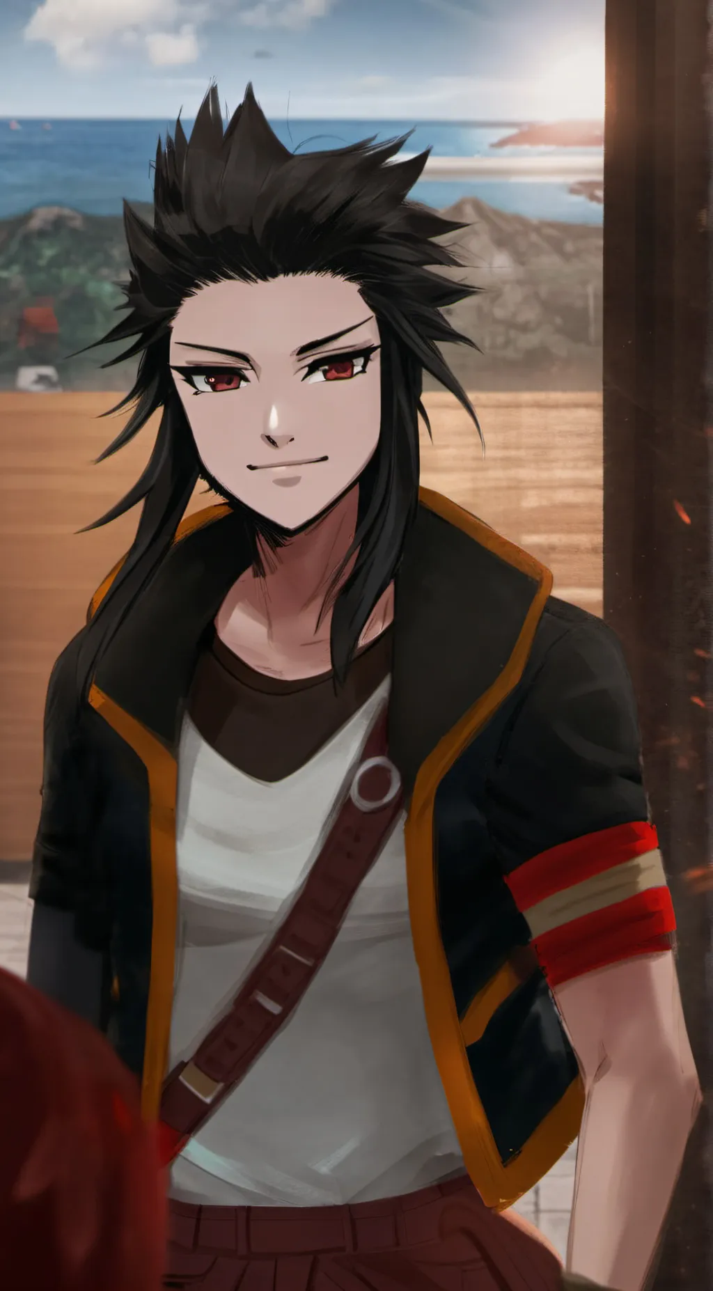 ai character: live background