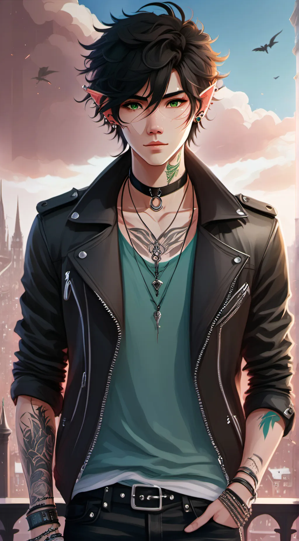 ai character: Blake background